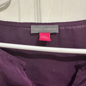 Vince Camuto Rich Purple Blouse